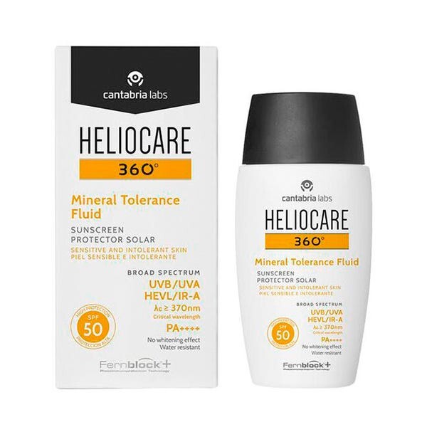 360º Минеральная толерантная жидкость Spf50 50 мл Heliocare
360º Минеральная толерантная жидкость Spf50 50 мл Heliocare