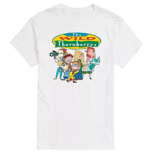 Футболка с принтом "Дикая семейка Торнберри" для больших размеров Nickelodeon, белый
Футболка с принтом "Дикая семейка Торнберри" для больших размеров Nickelodeon, белый