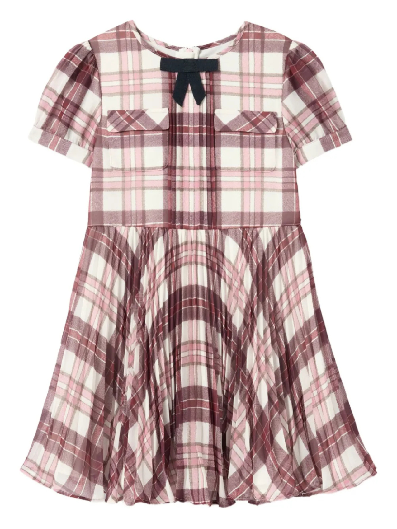 Платье в клетку с короткими рукавами Self-Portrait Kids, красный
Платье в клетку с короткими рукавами Self-Portrait Kids, красный