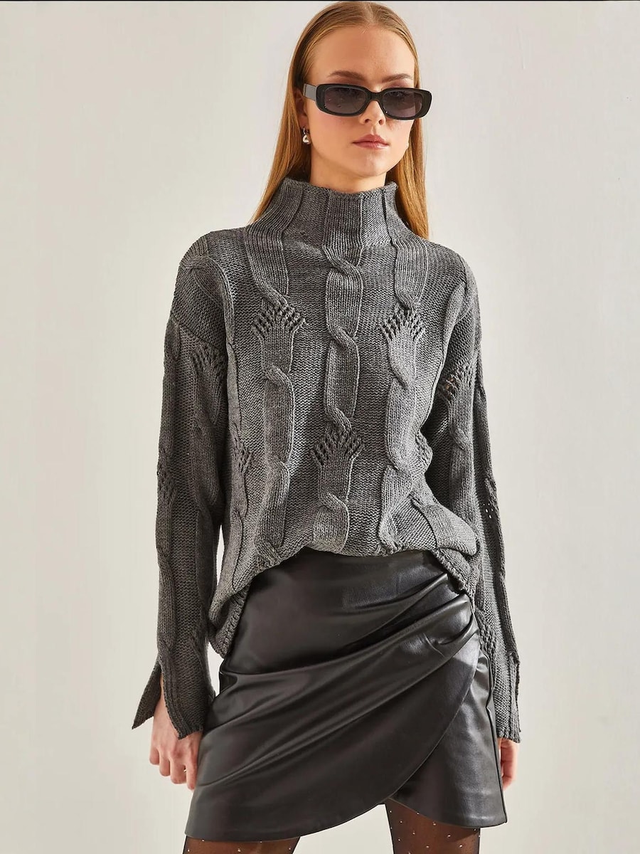 Свитер Bianco Lucci, Mottled Grey
Свитер Bianco Lucci, Mottled Grey