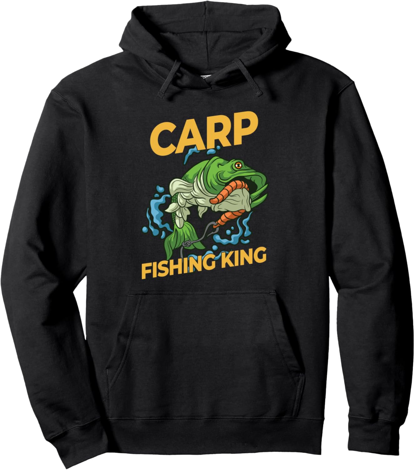 Koi Fishing King - Толстовка для ловли карпа Fishing Designs, черный
Koi Fishing King - Толстовка для ловли карпа Fishing Designs, черный