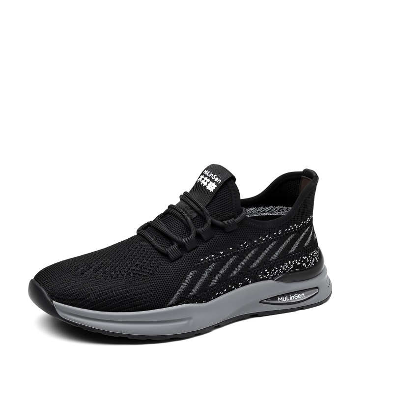 Легкие повседневные туфли с амортизацией и поддержкой отскока для мужчин Mulinsen, Black
Легкие повседневные туфли с амортизацией и поддержкой отскока для мужчин Mulinsen, Black