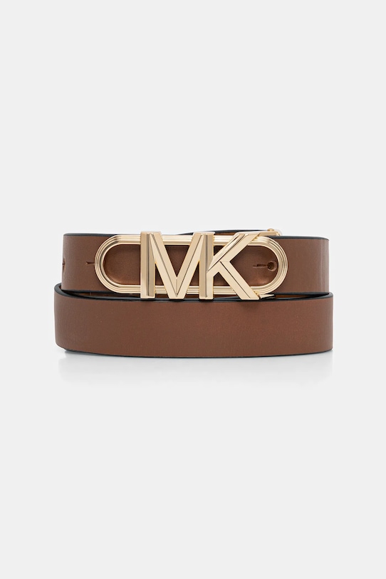 Двусторонний кожаный ремень Michael Michael Kors, коричневый
Двусторонний кожаный ремень Michael Michael Kors, коричневый