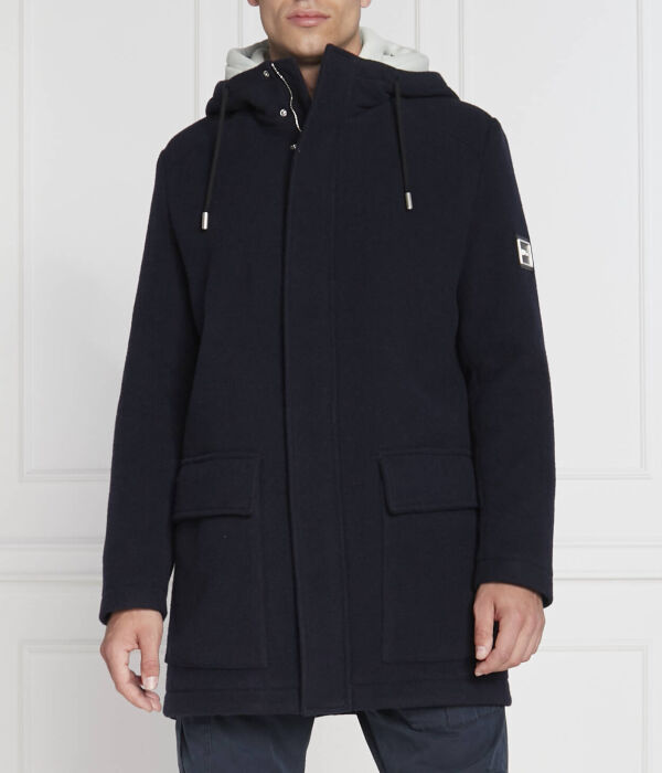 Парка мужская Hugo стандартного кроя шерстяная, синий
Парка мужская Hugo стандартного кроя шерстяная, синий