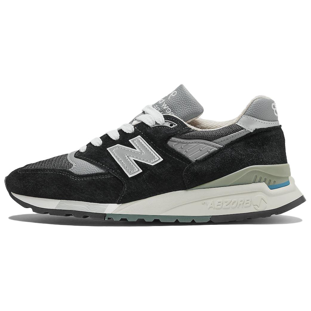 998 MiUSA Черный Серебристый New Balance, Черный Серый
998 MiUSA Черный Серебристый New Balance, Черный Серый