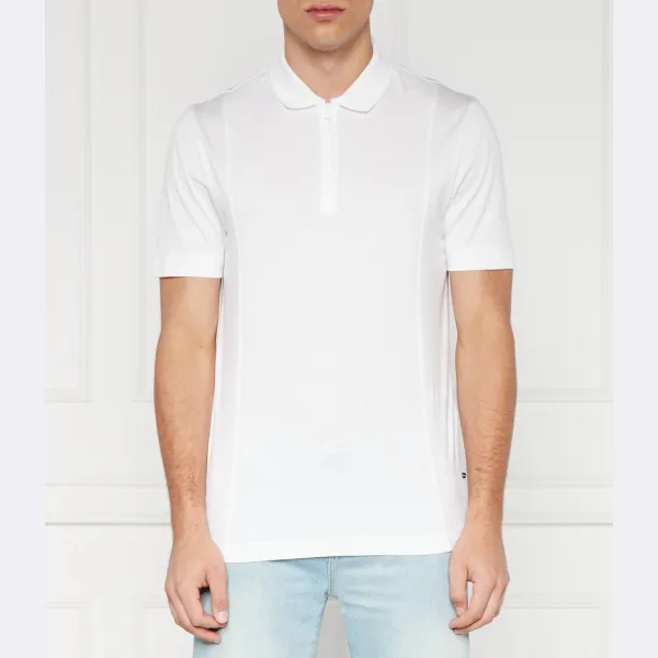 Рубашка-Поло стандартного кроя Boss, белый 
Рубашка-Поло стандартного кроя Boss, белый