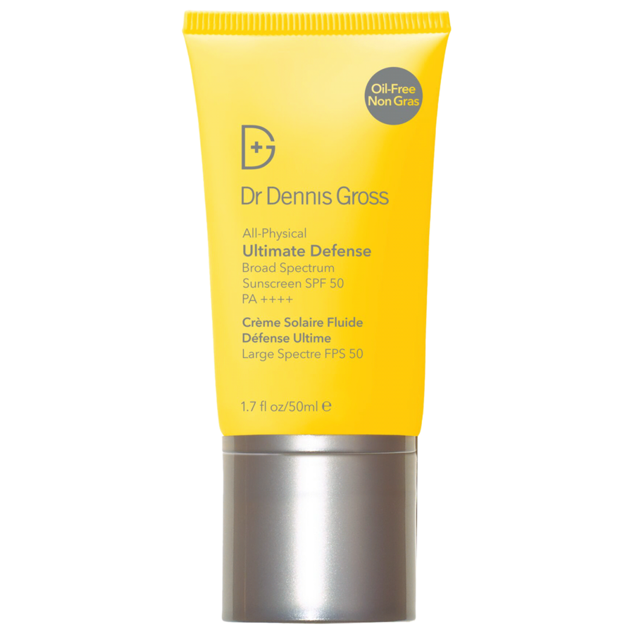 Солнцезащитный крем широкого спектра действия All-Physical Ultimate Defense SPF 50 PA++++ Dr. Dennis Gross Skincare, 1.7 oz /50 ml
Солнцезащитный крем широкого спектра действия All-Physical Ultimate Defense SPF 50 PA++++ Dr. Dennis Gross Skincare, 1.7 oz /50 ml