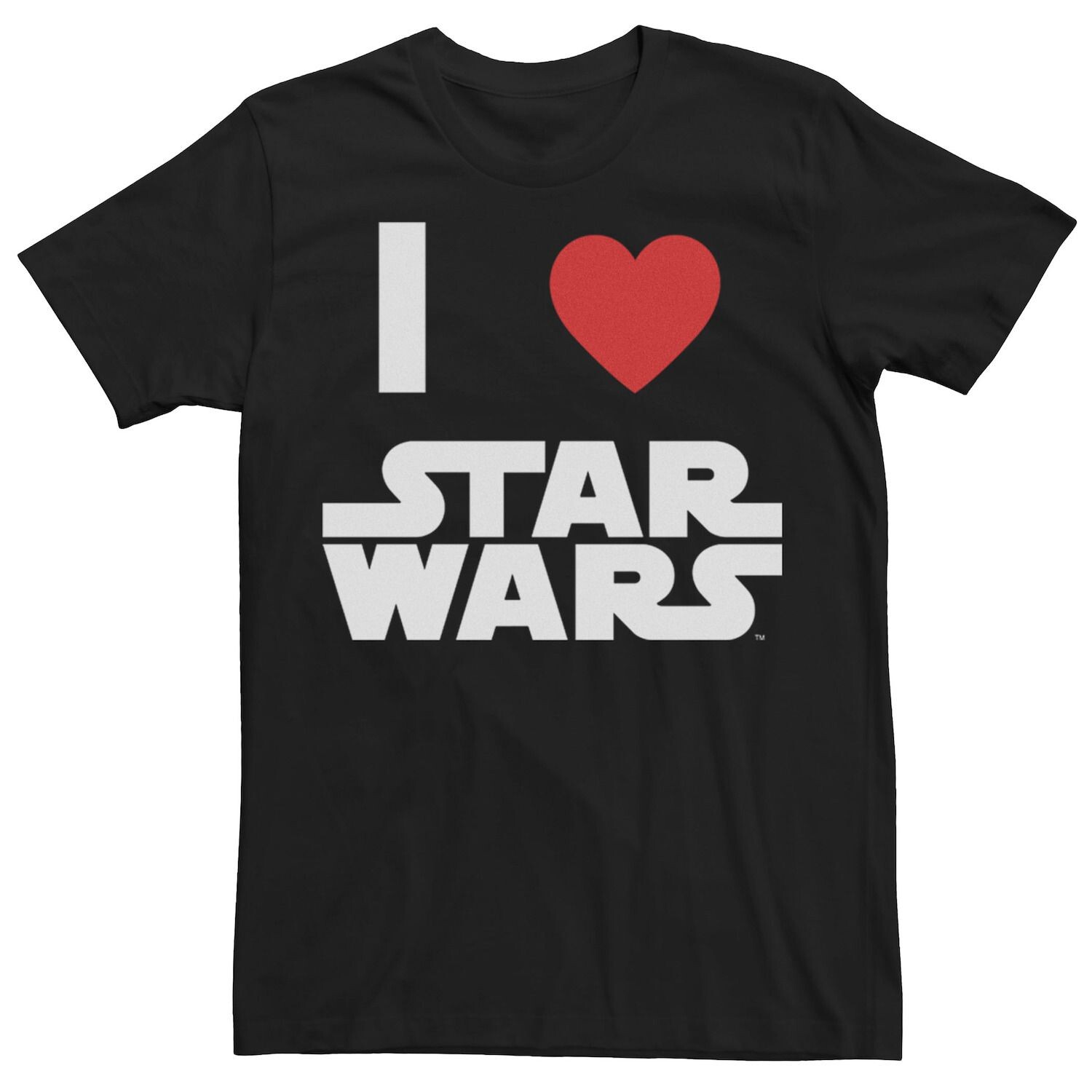 Мужская футболка Star Wars Classic I Heart Star Wars Licensed Character
Мужская футболка Star Wars Classic I Heart Star Wars Licensed Character