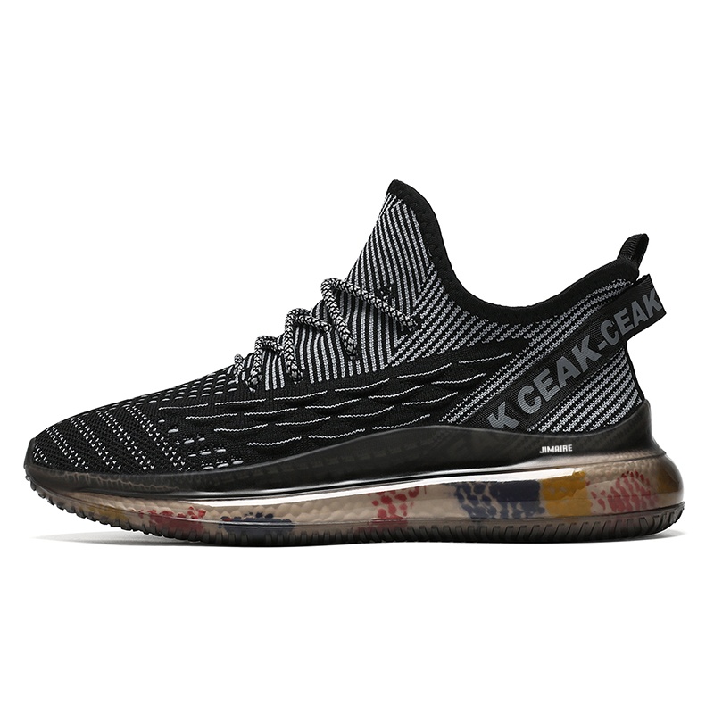 King Jinmai Мужские дышащие полувысокие повседневные туфли с противоскользящей подошвой черные, цвет Black
King Jinmai Мужские дышащие полувысокие повседневные туфли с противоскользящей подошвой черные, цвет Black