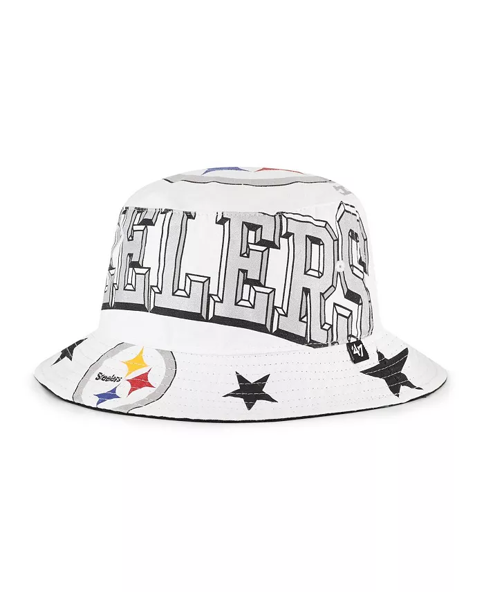 Женская белая панама Pittsburgh Steelers Energize '47 Brand
Женская белая панама Pittsburgh Steelers Energize '47 Brand
