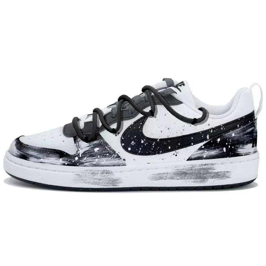 Court Borough нескользящие устойчивые к истиранию низкие детские скейтбординг кроссовки серый подростки Nike, черный/белый
Court Borough нескользящие устойчивые к истиранию низкие детские скейтбординг кроссовки серый подростки Nike, черный/белый