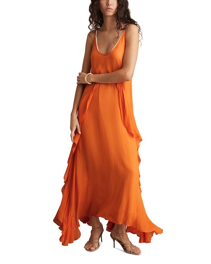 Платье Eden с рюшами REISS, оранжевый
Платье Eden с рюшами REISS, оранжевый