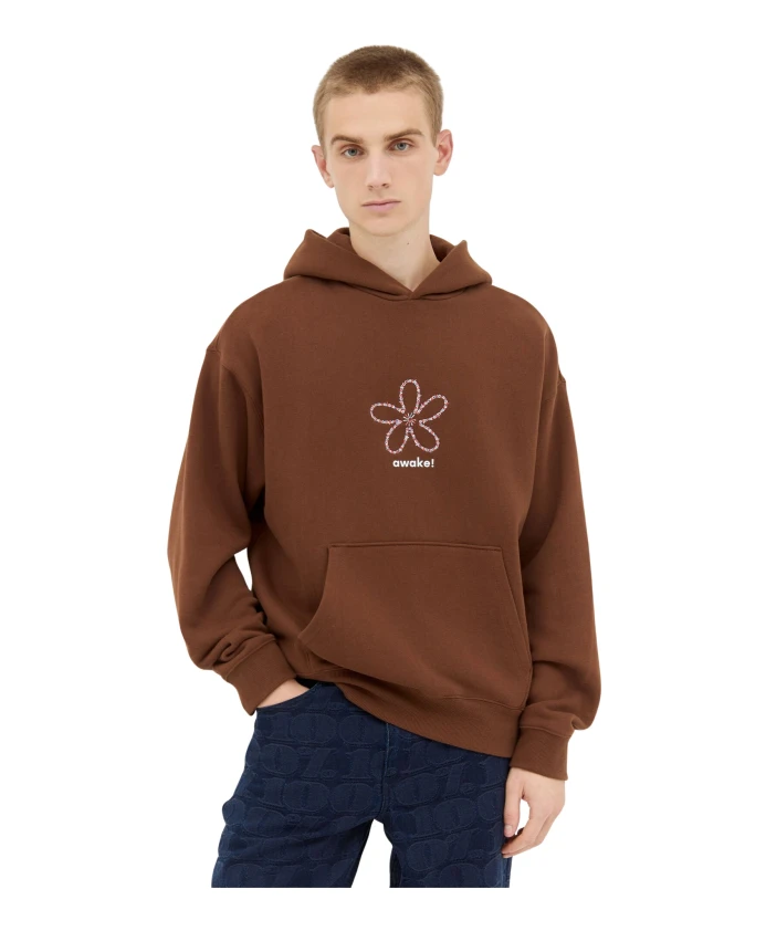 Худи с цветочным принтом Awake Ny, коричневый
Худи с цветочным принтом Awake Ny, коричневый