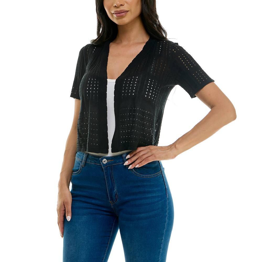 Женское болеро крючком Nina Leonard Pointelle Pointelle, черный
Женское болеро крючком Nina Leonard Pointelle Pointelle, черный