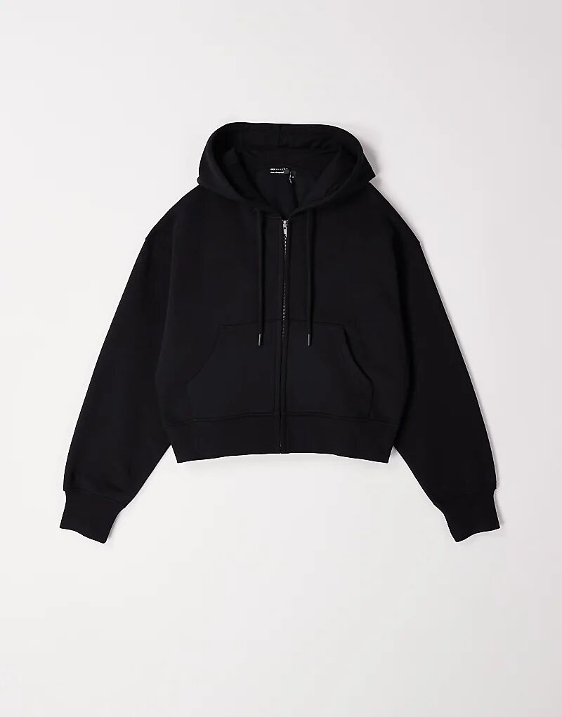 Укороченная толстовка с капюшоном на молнии с начесом сзади ASOS DESIGN черного цвета
Укороченная толстовка с капюшоном на молнии с начесом сзади ASOS DESIGN черного цвета