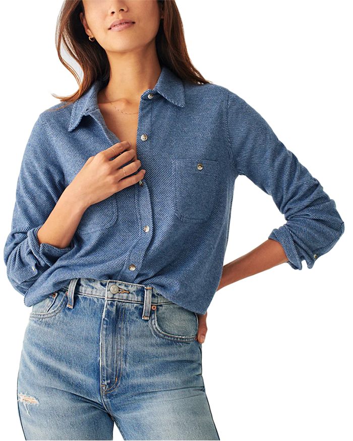 Легендарная рубашка Faherty, синий
Легендарная рубашка Faherty, синий