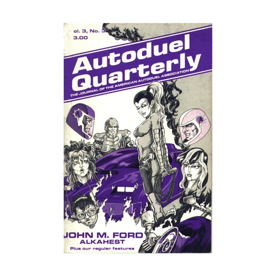 Журнал Vol. 3, #3 "Central Palm Beach, Kamicars, Motorcycles Exposed", Car Wars - Autoduel Quarterly Magazine
Журнал Vol. 3, #3 "Central Palm Beach, Kamicars, Motorcycles Exposed", Car Wars - Autoduel Quarterly Magazine