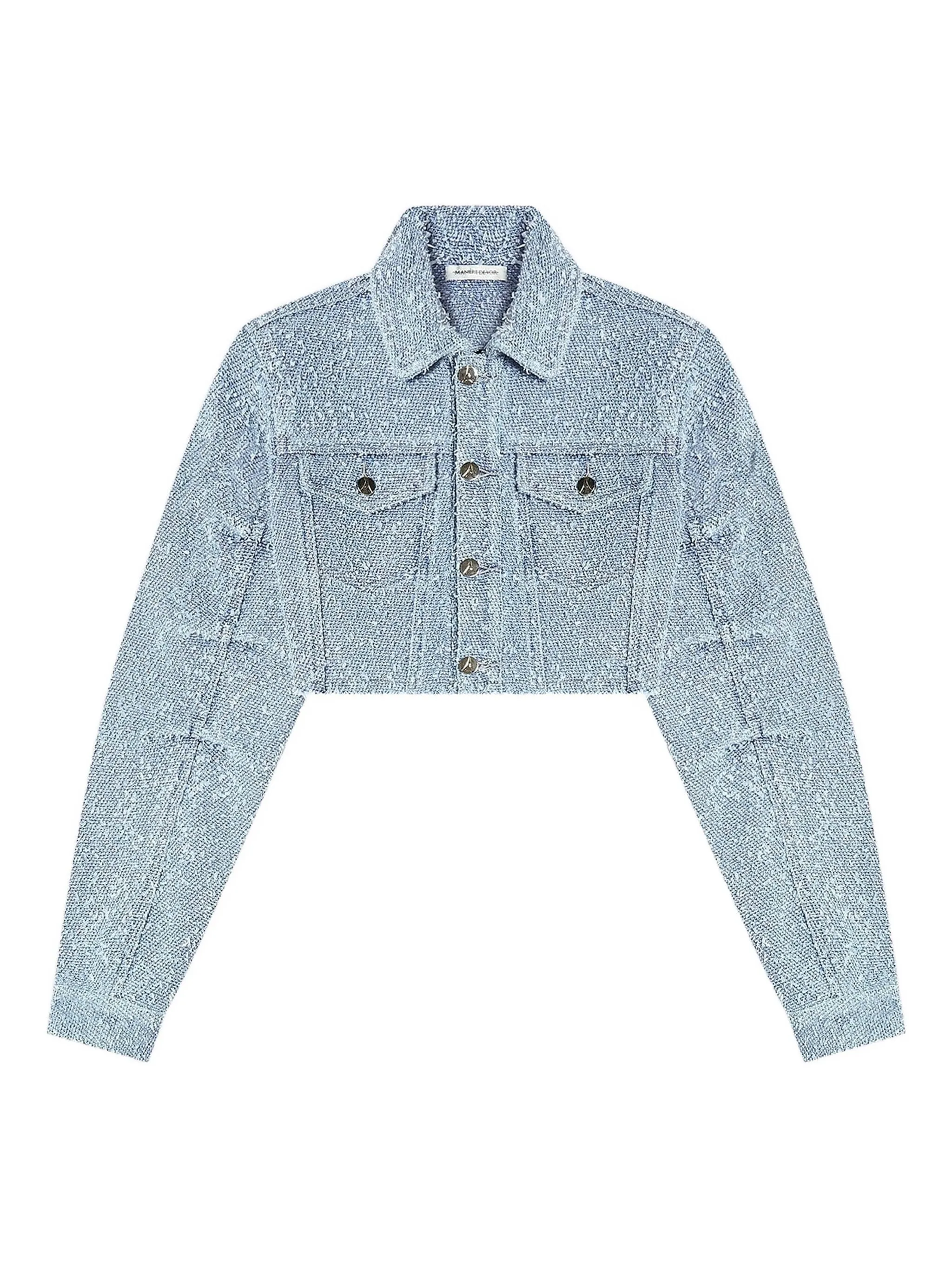 Укороченная джинсовая куртка Catherine Manière De Voir, синий
Укороченная джинсовая куртка Catherine Manière De Voir, синий