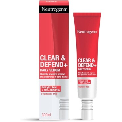 Сыворотка для лица Clear And Defend+ 30 мл, Neutrogena 
Сыворотка для лица Clear And Defend+ 30 мл, Neutrogena