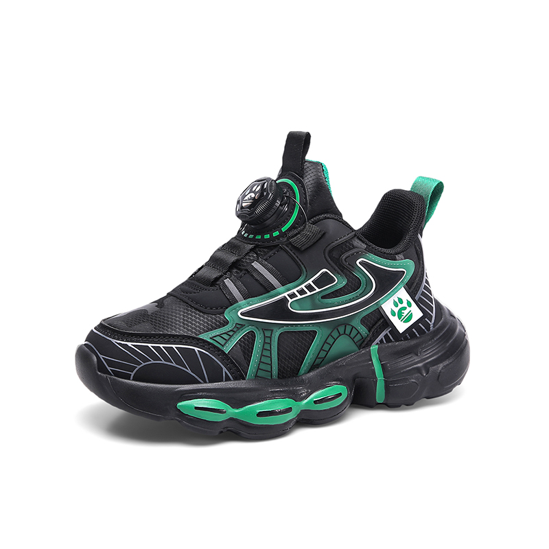 Детские баскетбольные кроссовки средней высоты с противоскользящей амортизацией и износостойкостью KUPE, черный/зеленый
Детские баскетбольные кроссовки средней высоты с противоскользящей амортизацией и износостойкостью KUPE, черный/зеленый