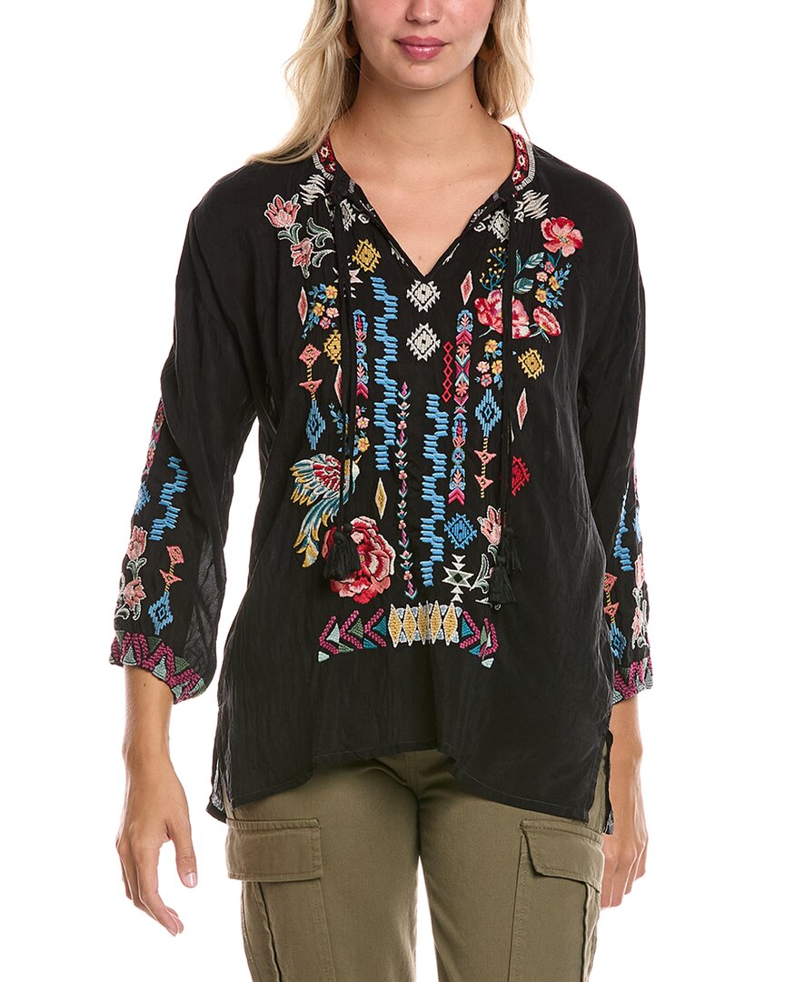 Джонни Вас Блузка Марго Johnny Was, черный
Джонни Вас Блузка Марго Johnny Was, черный