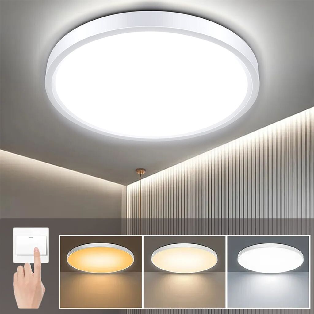Lapalife LED потолочный светильник, плоский, круглый светильник для ванной комнаты, потолочные светильники 40 Вт, 3000 лм, современный панельный светильник для ванной комнаты, гостиной, спальни, ванной комнаты, диаметр 37,5 см Rosikey
Lapalife LED потолочный светильник, плоский, круглый светильник для ванной комнаты, потолочные светильники 40 Вт, 3000 лм, современный панельный светильник для ванной комнаты, гостиной, спальни, ванной комнаты, диаметр 37,5 см Rosikey