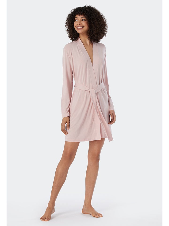 Schiesser Розовый банный халат
Schiesser Розовый банный халат