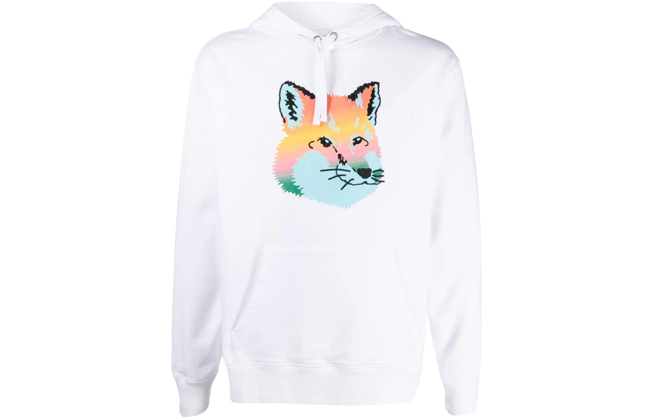 Толстовка Cotton с принтом Fox Maison Kitsune, белый
Толстовка Cotton с принтом Fox Maison Kitsune, белый