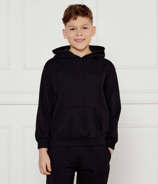 Толстовка детская Guess с капюшоном, черный
Толстовка детская Guess с капюшоном, черный