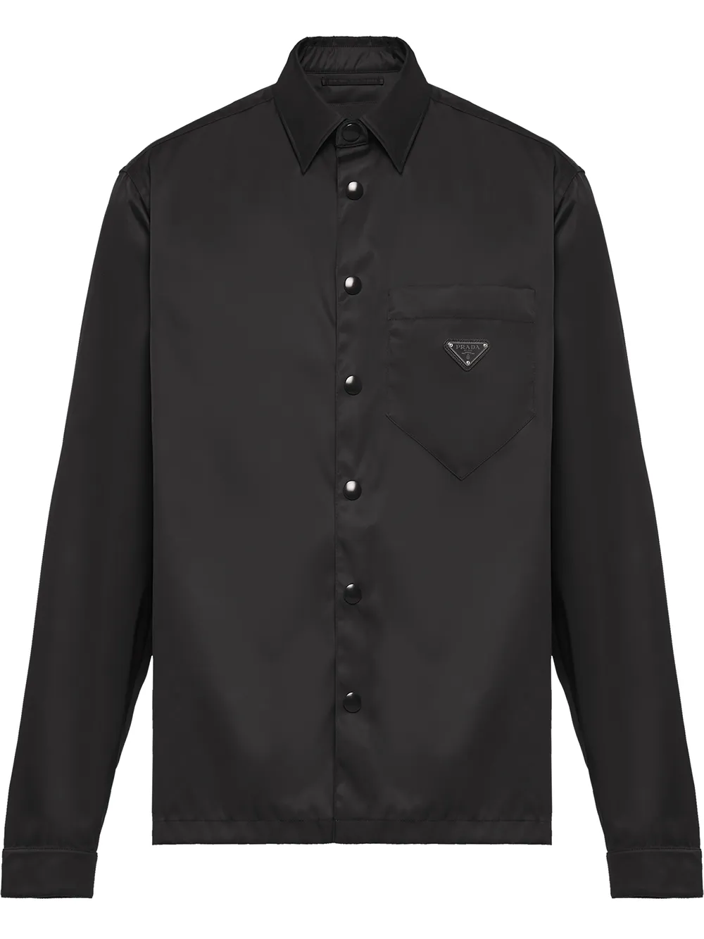 Рубашка Re-Nylon с логотипом Prada, черный
Рубашка Re-Nylon с логотипом Prada, черный