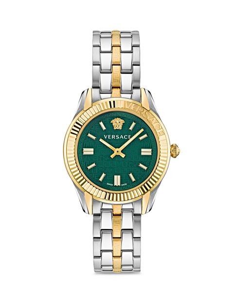 Часы Greca Time, 35 мм Versace, цвет Green
Часы Greca Time, 35 мм Versace, цвет Green