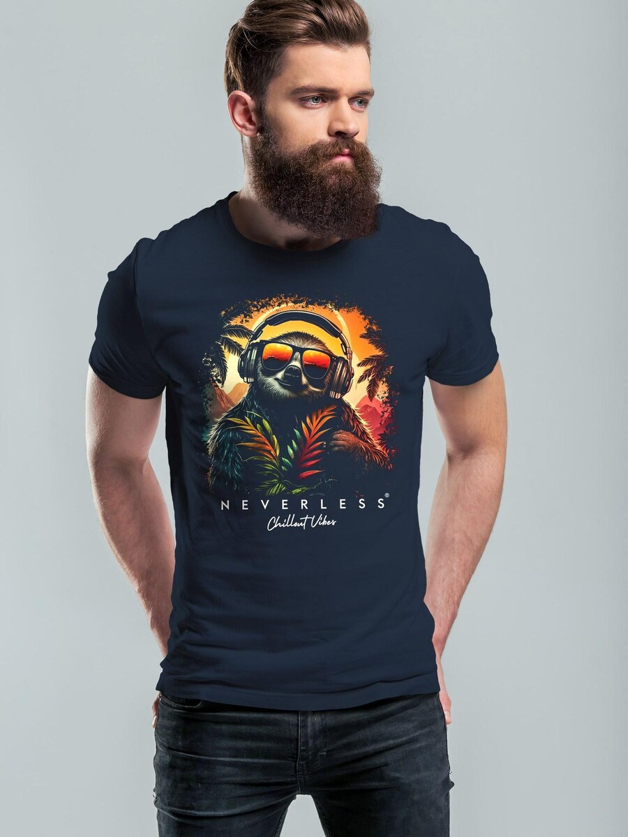 Рубашка Neverless Sloth DJ, темно-синий
Рубашка Neverless Sloth DJ, темно-синий