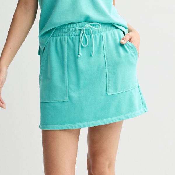 Женская юбка-шорты для корта Sonoma Goods For Life, цвет aqua oasis
Женская юбка-шорты для корта Sonoma Goods For Life, цвет aqua oasis