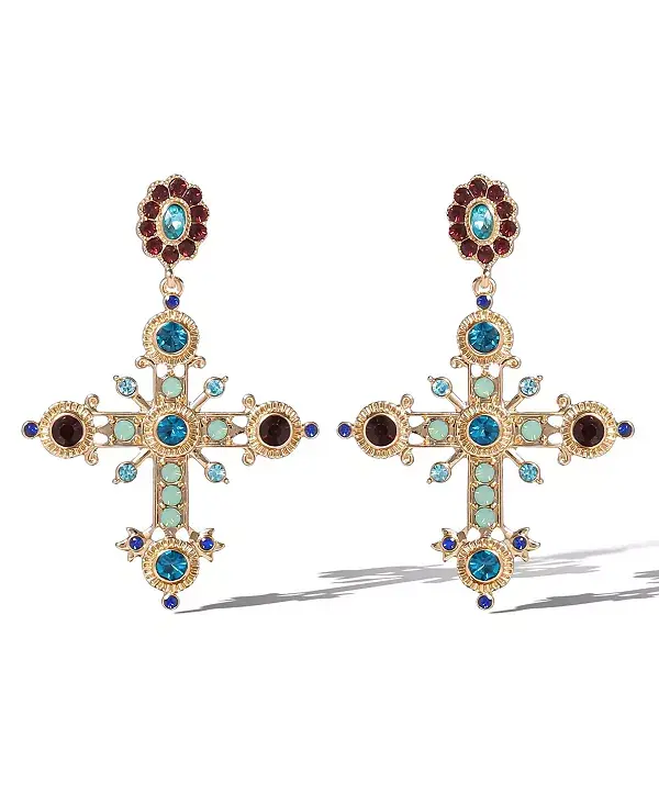 Серьги-Крестики в стиле бохо-люкс Jessica Simpson, multi
Серьги-Крестики в стиле бохо-люкс Jessica Simpson, multi