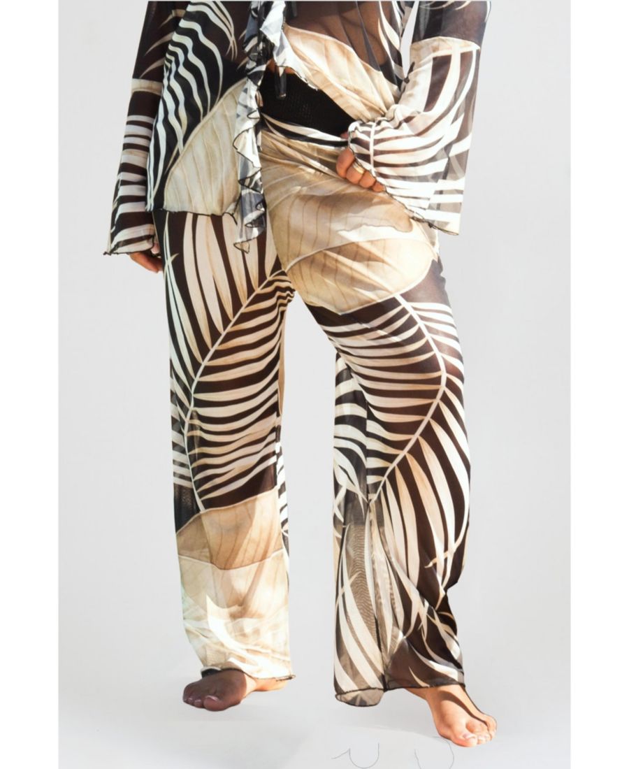 Женские широкие брюки с принтом для отдыха FASHION-SZN CURVE, Black
Женские широкие брюки с принтом для отдыха FASHION-SZN CURVE, Black