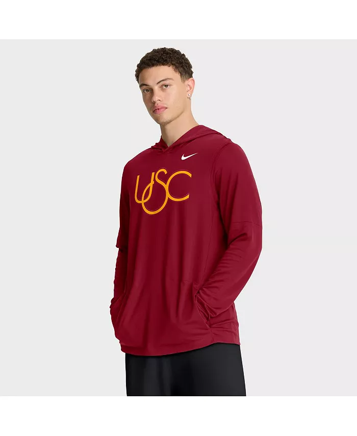 Мужская толстовка с длинным рукавом Cardinal USC Trojans 2025 Sideline Performance Nike
Мужская толстовка с длинным рукавом Cardinal USC Trojans 2025 Sideline Performance Nike