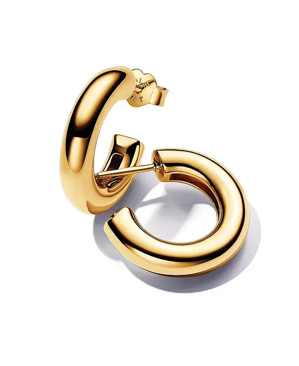 Круглые открытые серьги-кольца, покрытые 14-каратным золотом Pandora, gold
Круглые открытые серьги-кольца, покрытые 14-каратным золотом Pandora, gold