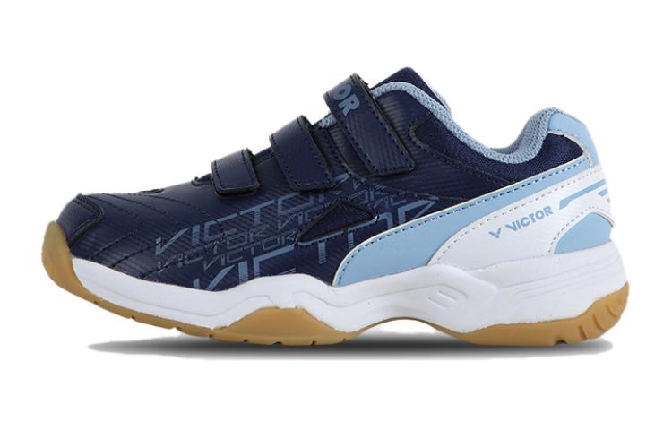 Нескользящие, дышащие, износостойкие, низкие детские кроссовки для тренировок Victor, синий/белый
Нескользящие, дышащие, износостойкие, низкие детские кроссовки для тренировок Victor, синий/белый