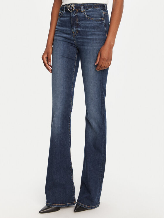 Джинсы regular fit Flora Flare 100166 A2RX Pinko, синий
Джинсы regular fit Flora Flare 100166 A2RX Pinko, синий