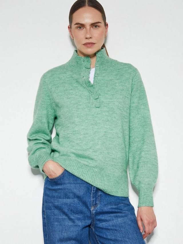 Джемпер с оборками от конни Monsoon, зеленый
Джемпер с оборками от конни Monsoon, зеленый