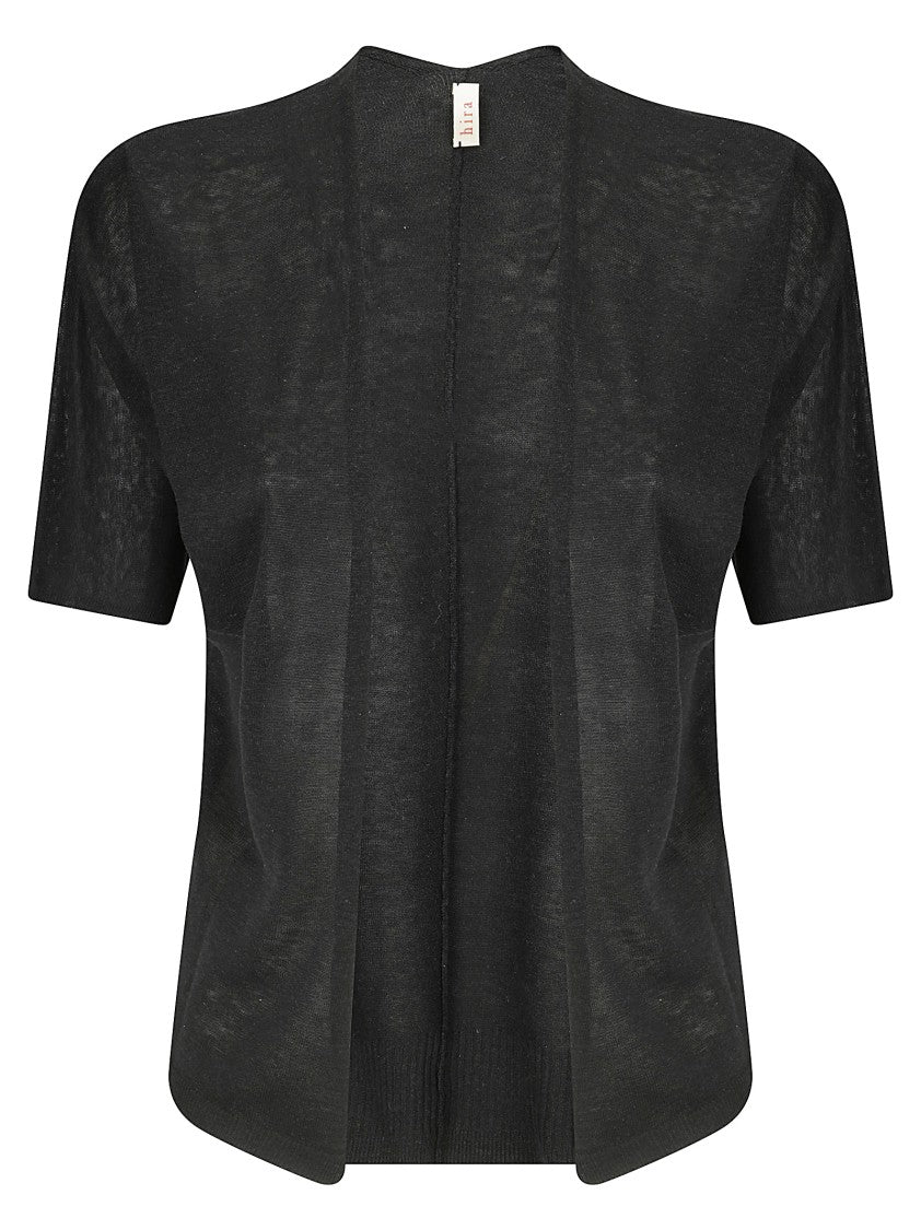 Вискозный кардиган с короткими рукавами Hira, черный
Вискозный кардиган с короткими рукавами Hira, черный