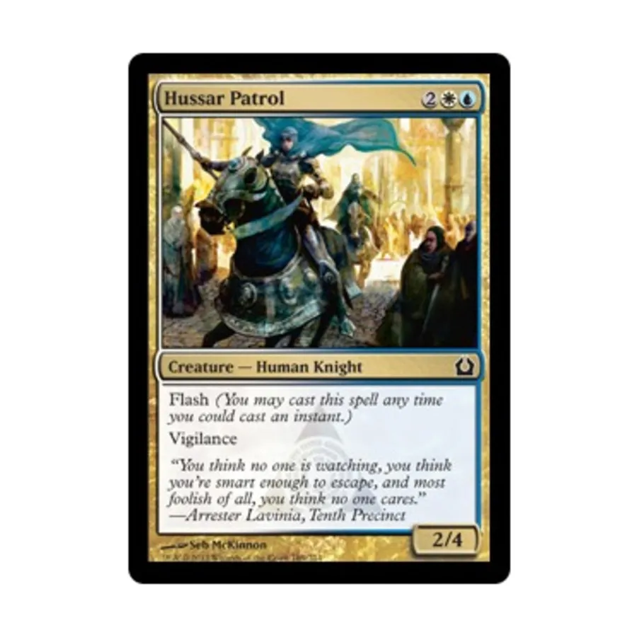 CCG Гусарский патруль (К), MTG - Return to Ravnica
CCG Гусарский патруль (К), MTG - Return to Ravnica