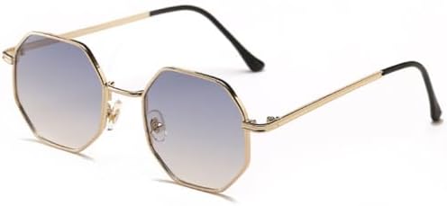 Модные ретро-солнцезащитные очки для женщин и мужчин, многоугольные винтажные солнцезащитные очки, модные женские солнцезащитные очки с защитой от УФ-излучения UV400 MTZJH, Gradient Blue
Модные ретро-солнцезащитные очки для женщин и мужчин, многоугольные винтажные солнцезащитные очки, модные женские солнцезащитные очки с защитой от УФ-излучения UV400 MTZJH, Gradient Blue