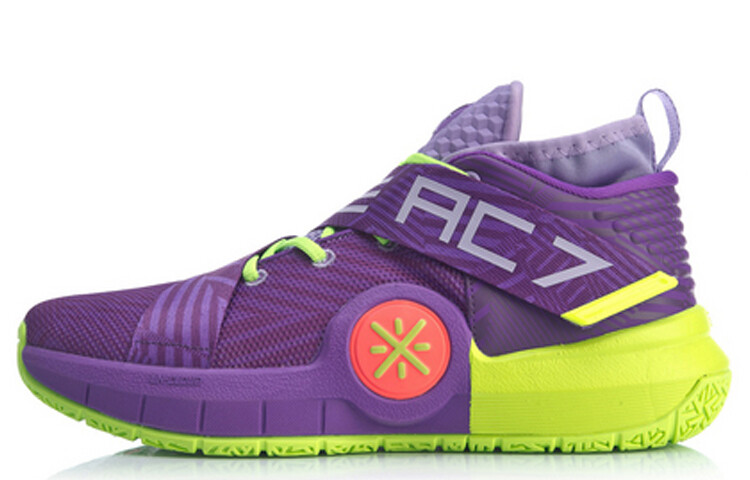 Баскетбольные кроссовки All City 7 для мужчин, средний верх, фиолетовый/зеленый Lining
Баскетбольные кроссовки All City 7 для мужчин, средний верх, фиолетовый/зеленый Lining