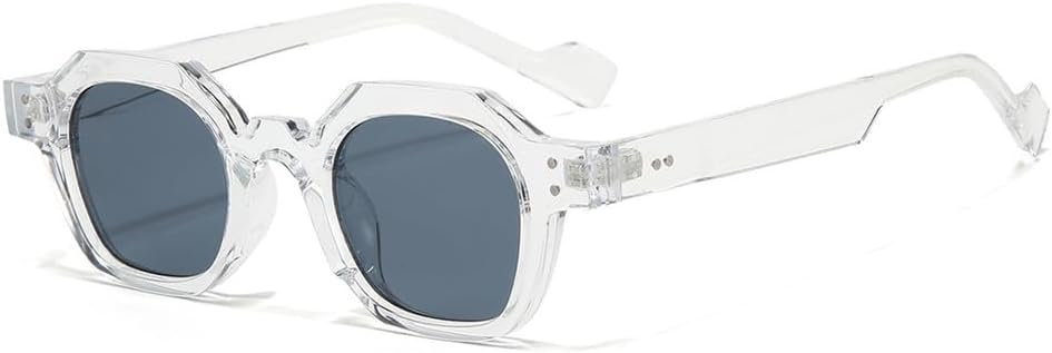 Солнцезащитные очки UV400 с прозрачными линзами цвета «океан» и заклепками, подходят для женщин и мужчин, для бега и занятий спортом на открытом воздухе UYPTK, Transparent
Солнцезащитные очки UV400 с прозрачными линзами цвета «океан» и заклепками, подходят для женщин и мужчин, для бега и занятий спортом на открытом воздухе UYPTK, Transparent