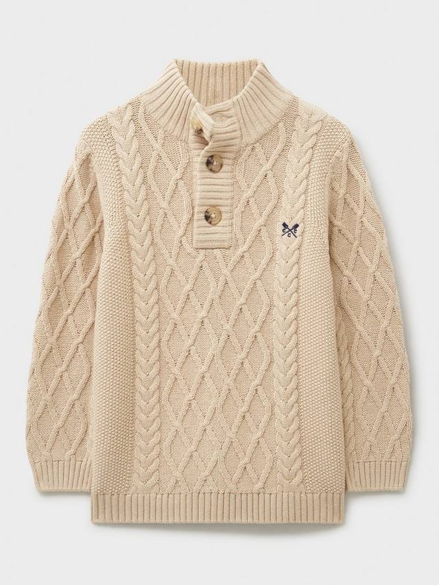 Детский джемпер на половинной застёжке из хлопковой смеси Crew Clothing, Stone
Детский джемпер на половинной застёжке из хлопковой смеси Crew Clothing, Stone