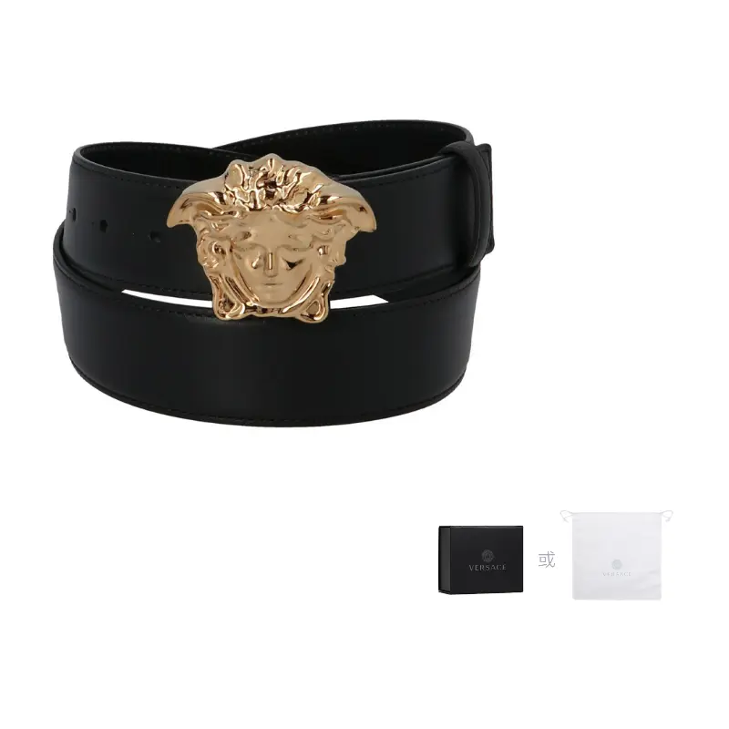 Ремень La Medusa с пряжкой Greca VERSACE, черный
Ремень La Medusa с пряжкой Greca VERSACE, черный