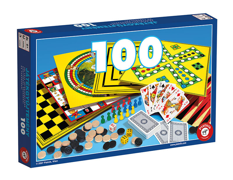 Набор из 100 игр, логических игр, Пятник. Piatnik
Набор из 100 игр, логических игр, Пятник. Piatnik