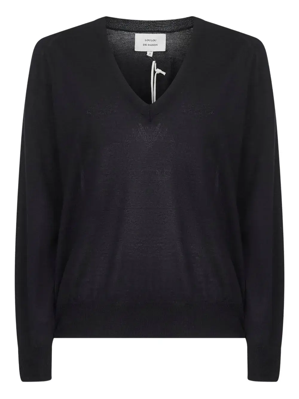 Кашемировый свитер Julio с V-образным вырезом LouLou de Saison, черный
Кашемировый свитер Julio с V-образным вырезом LouLou de Saison, черный