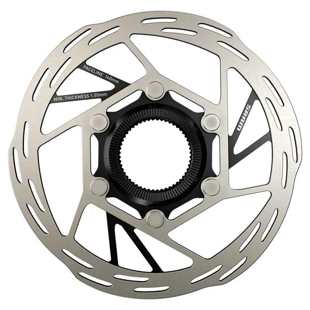 Тормозной диск Sram Rotor Paceline CL, серебряный 
Тормозной диск Sram Rotor Paceline CL, серебряный